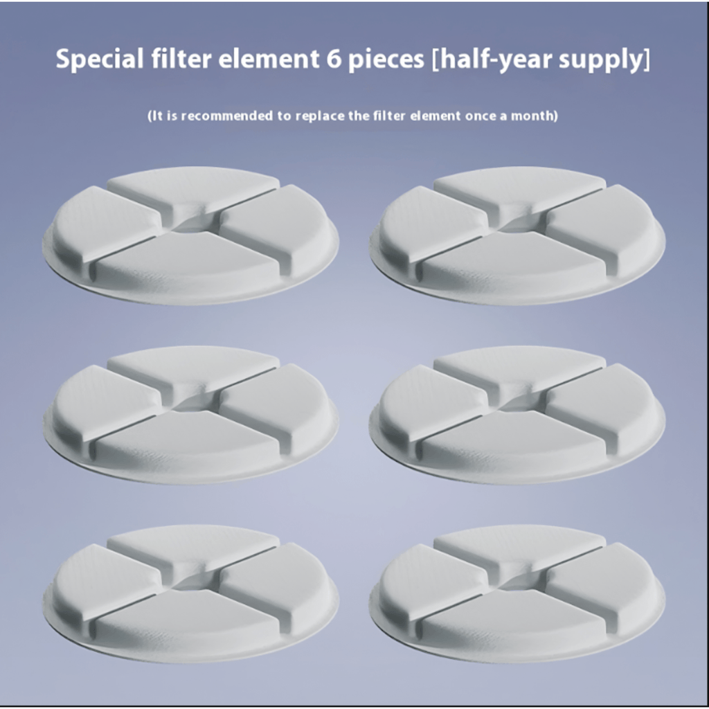 Hugssnpaws Ceramic Cat Water Fountain with flowing stream